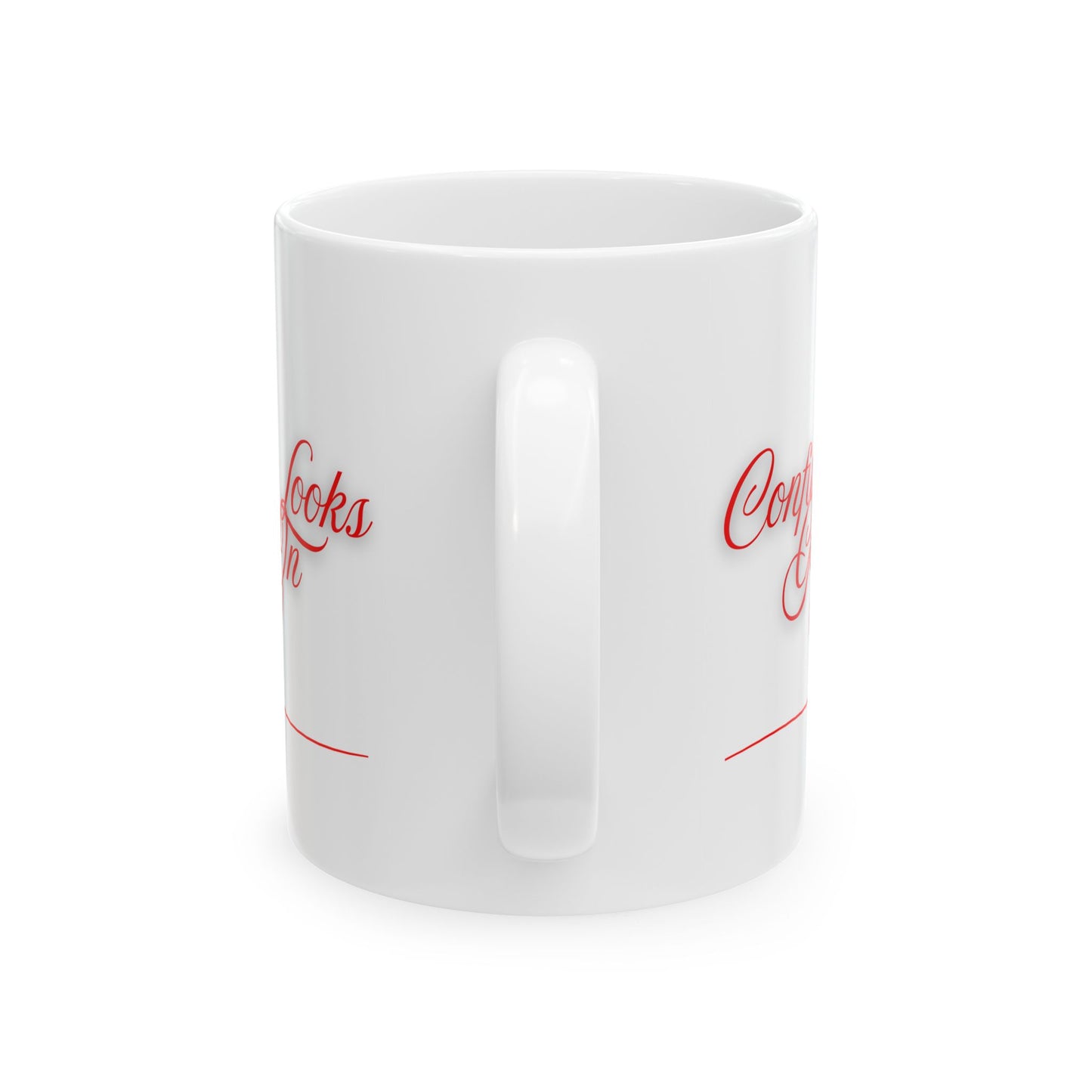 Confidently Gorgeous script design Mug | Ceramic Coffee Cup